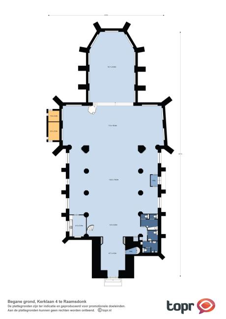 plattegrond Lambertuskerk heden