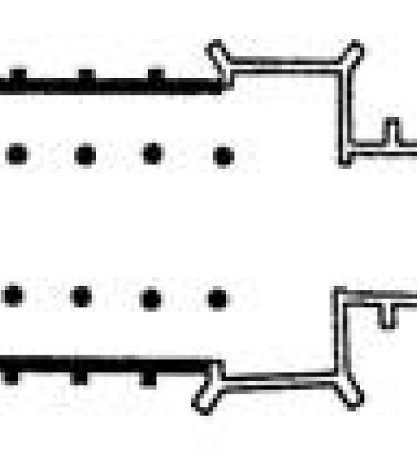 plattegrond Lambertuskerk 1500