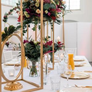 Huwelijk Lisa en Ismail, buffet