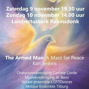 bevrijdingsconcert 9 en 10 november 2024 cantate corde poster